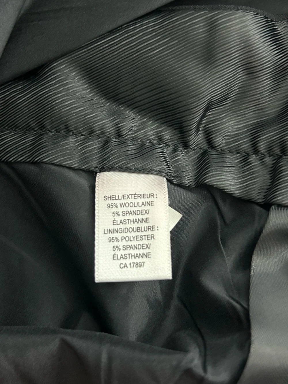 Banana Republic Martin Fit Black Dress Pants Size 8S - Picture 8 of 10
